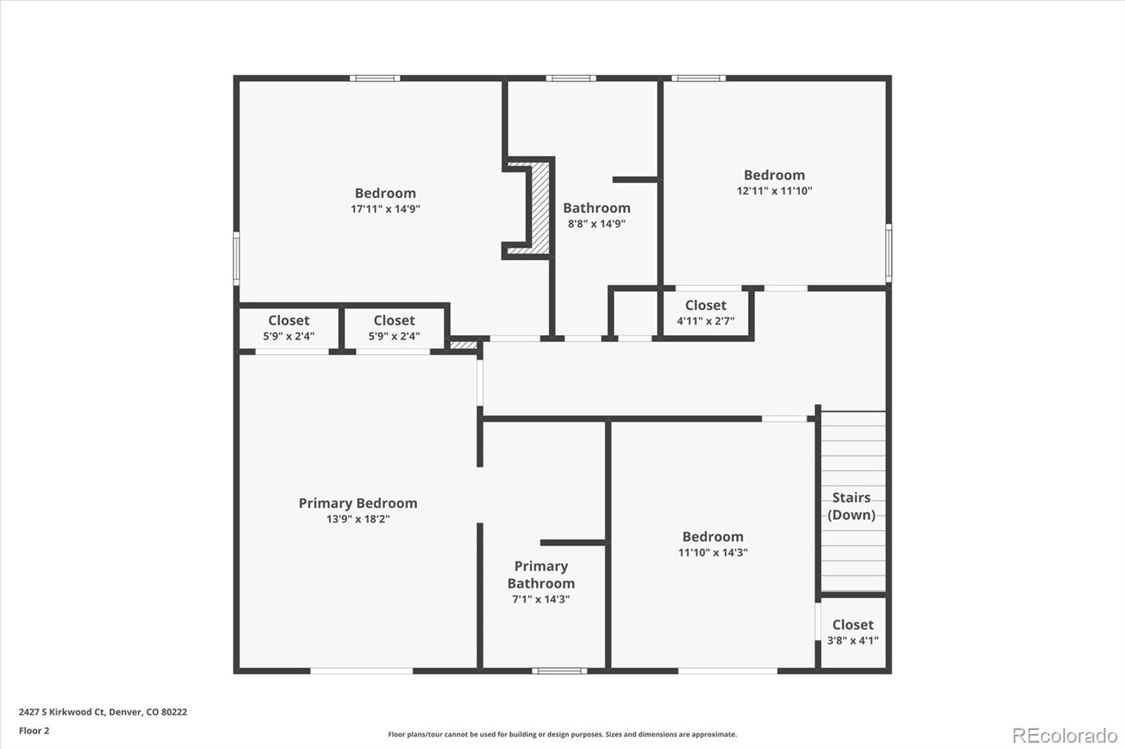 MLS Image #45 for 2427 s kirkwood court,denver, Colorado