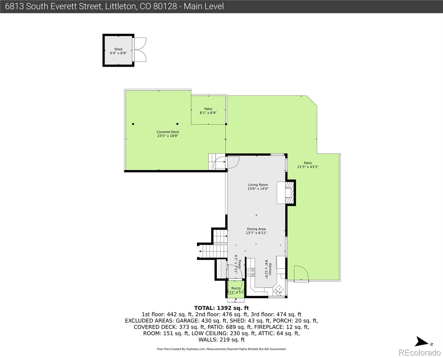 MLS Image #22 for 6813 s everett street,littleton, Colorado