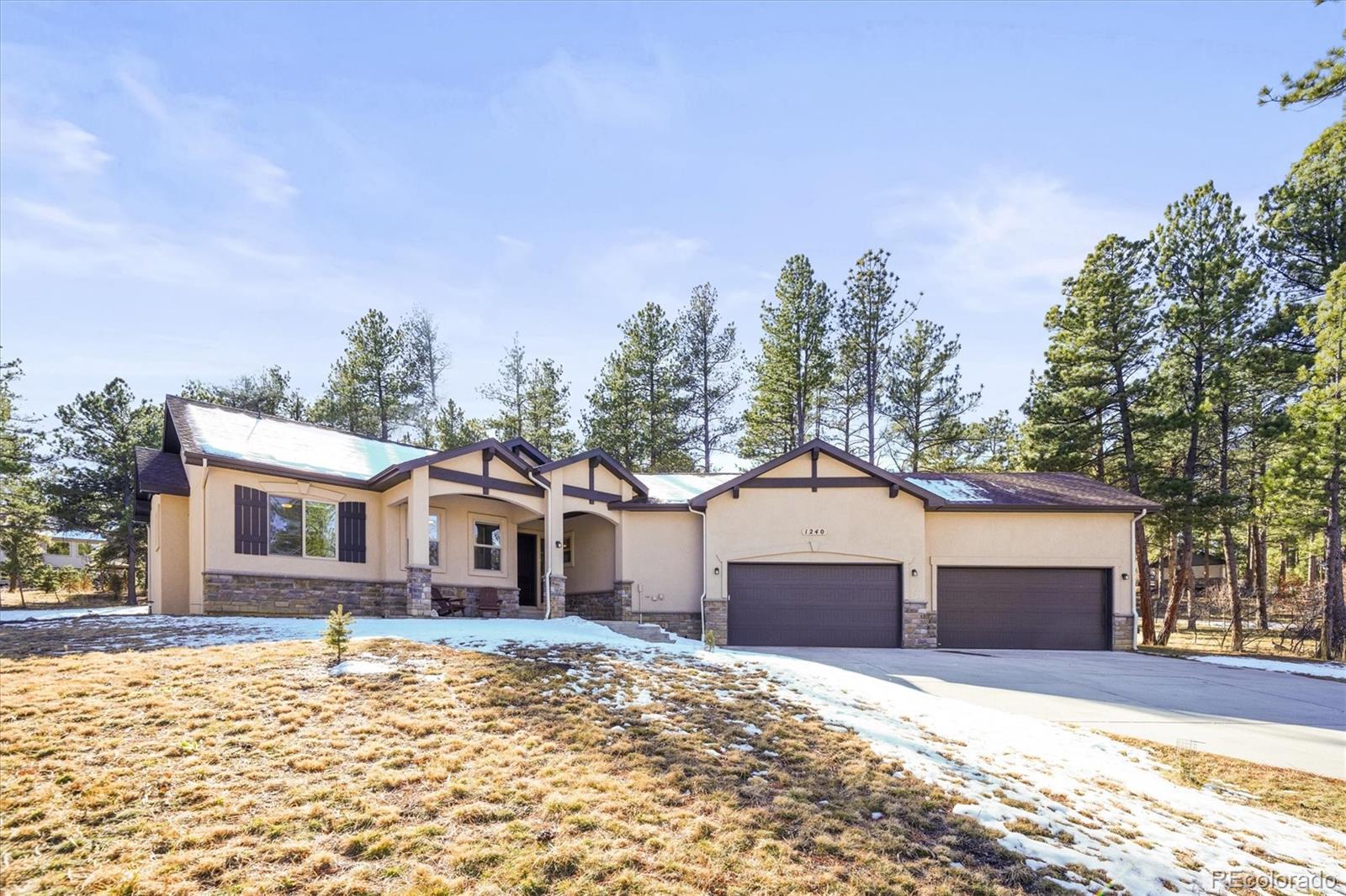 MLS Image #1 for 1240  kenosha drive,larkspur, Colorado