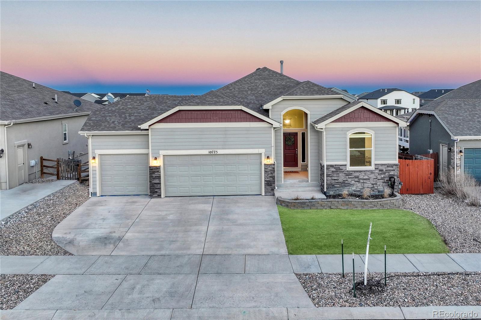 MLS Image #1 for 10775  shavano peak court,peyton, Colorado