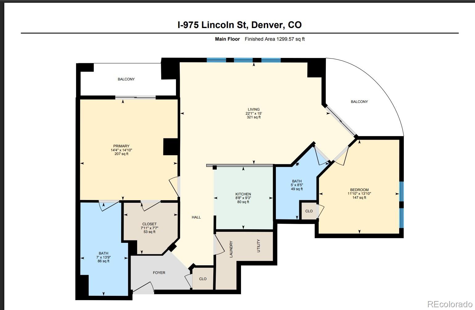 MLS Image #33 for 975 n lincoln street 9i,denver, Colorado