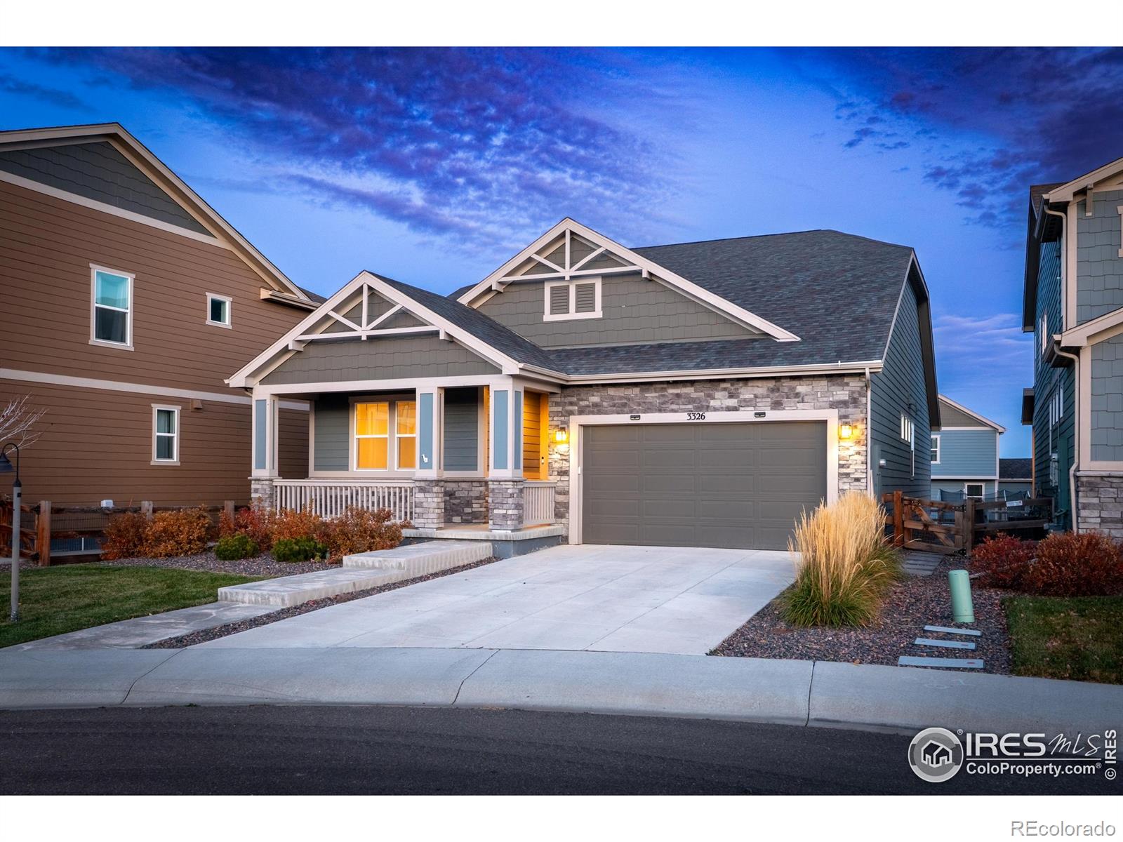 MLS Image #1 for 3326  ice lake court,loveland, Colorado