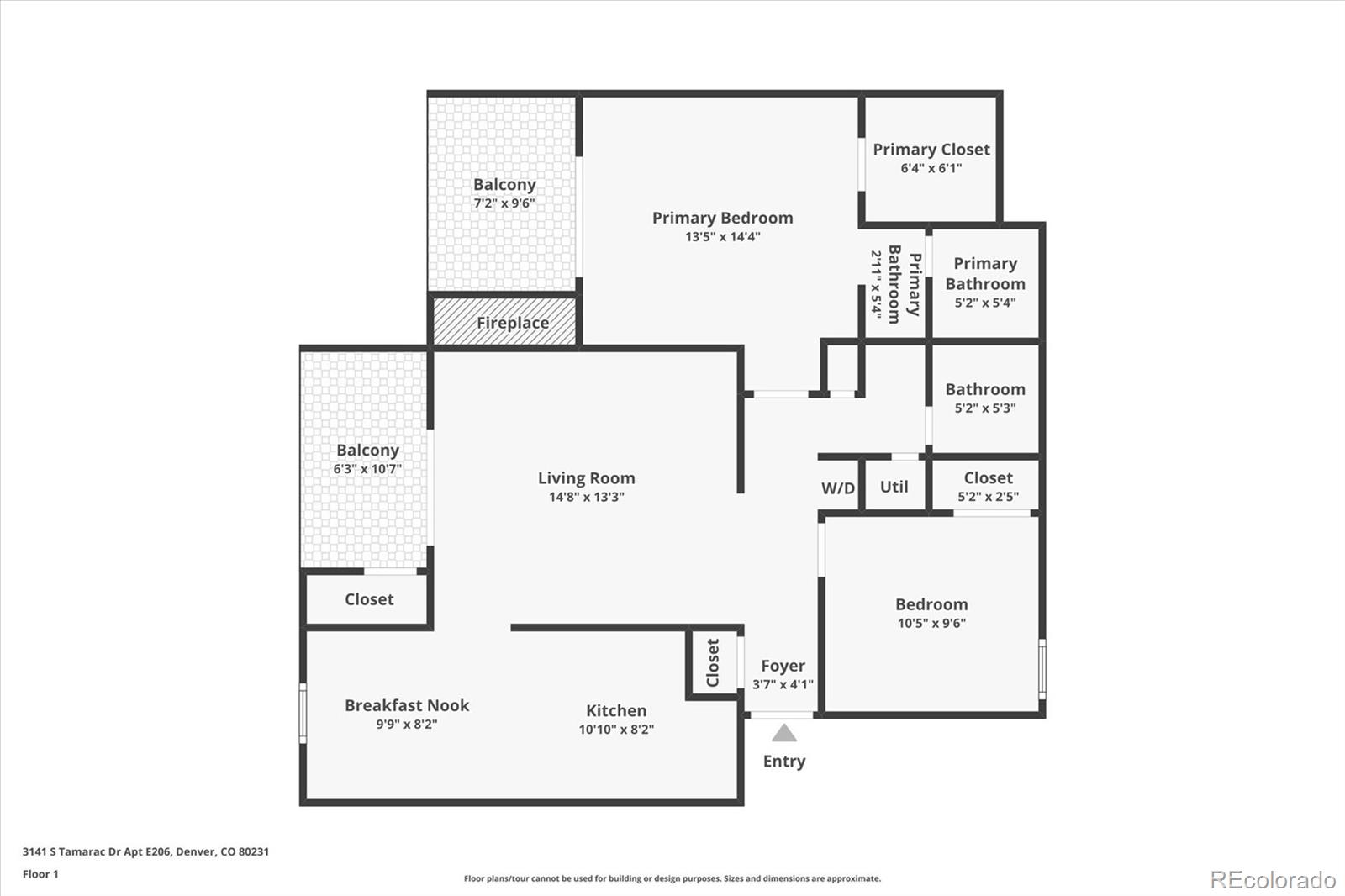 MLS Image #25 for 3141 s tamarac drive 206e,denver, Colorado