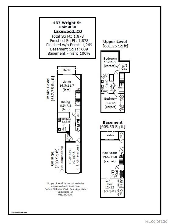 MLS Image #36 for 437  wright street 30,lakewood, Colorado