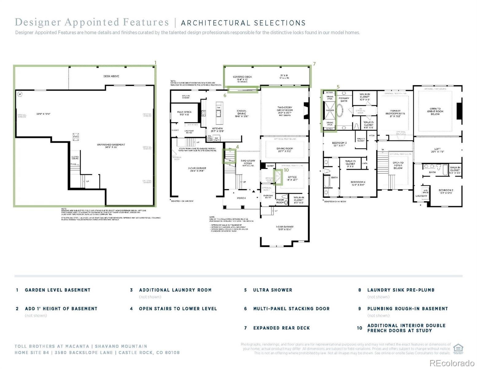 MLS Image #2 for 3580  backslope lane,castle rock, Colorado