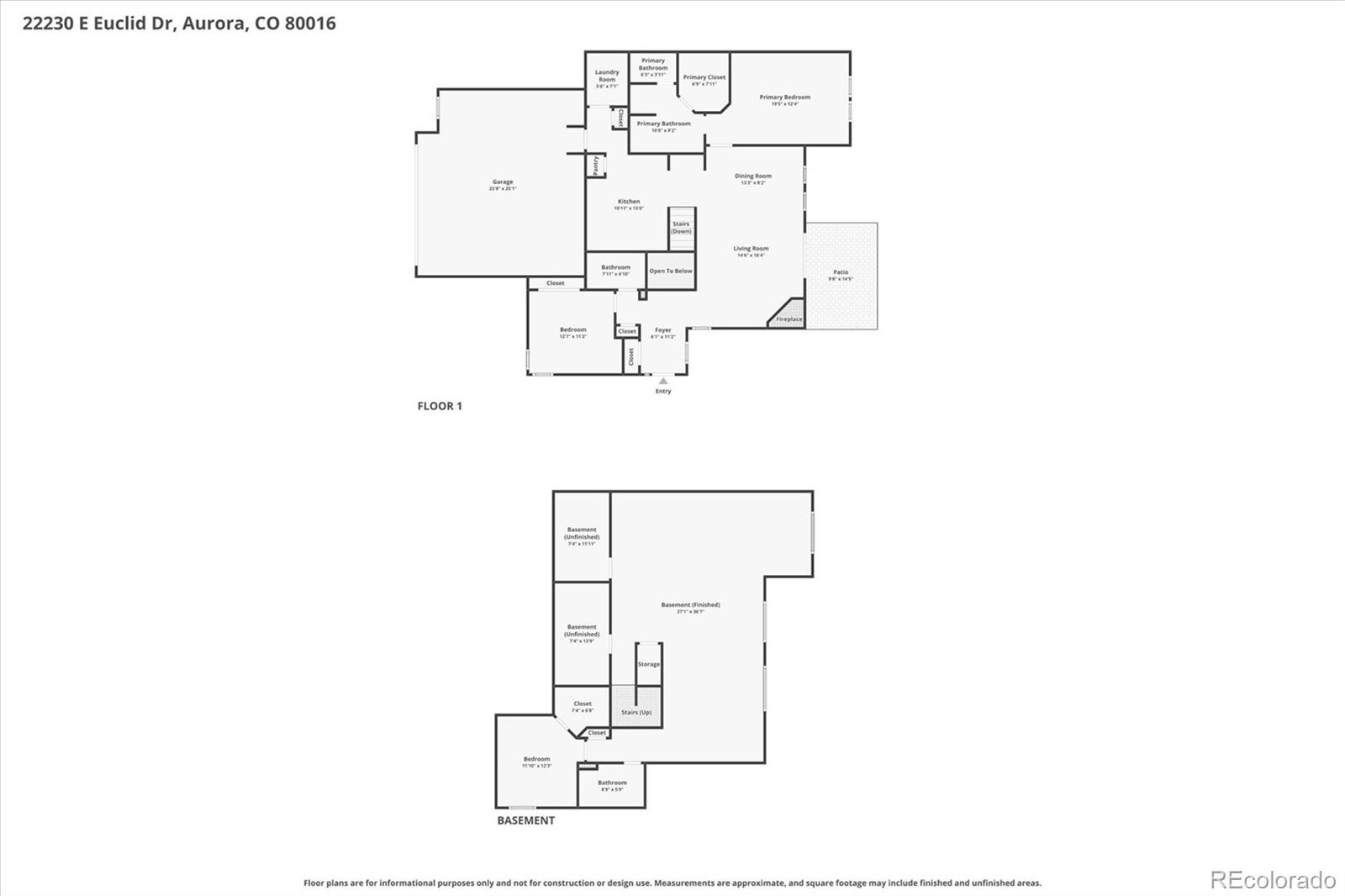 MLS Image #24 for 22230 e euclid drive,aurora, Colorado