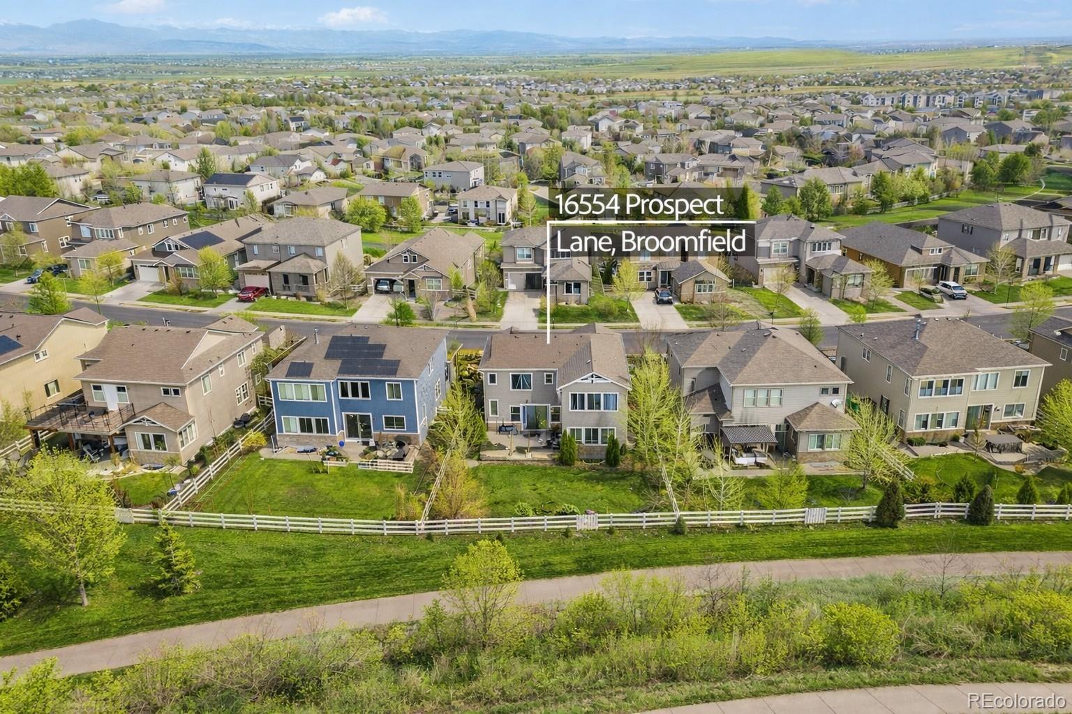 MLS Image #1 for 16554  prospect lane,broomfield, Colorado