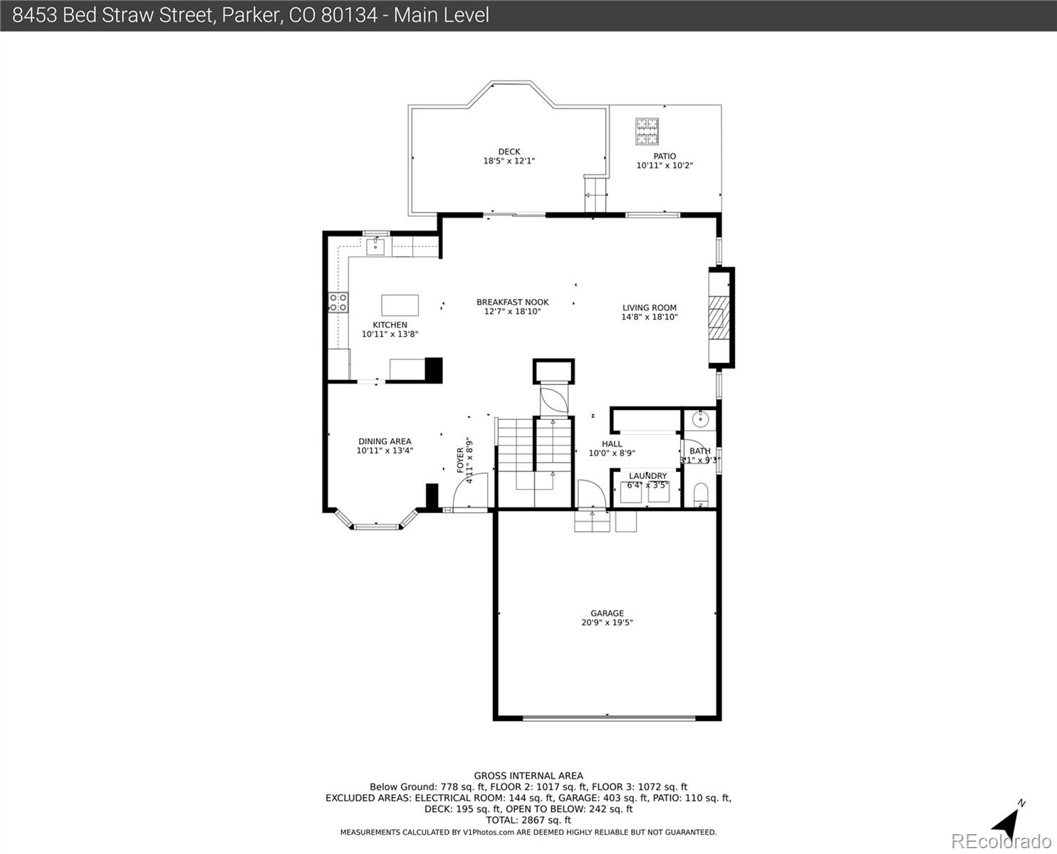 MLS Image #45 for 8453  bed straw street,parker, Colorado