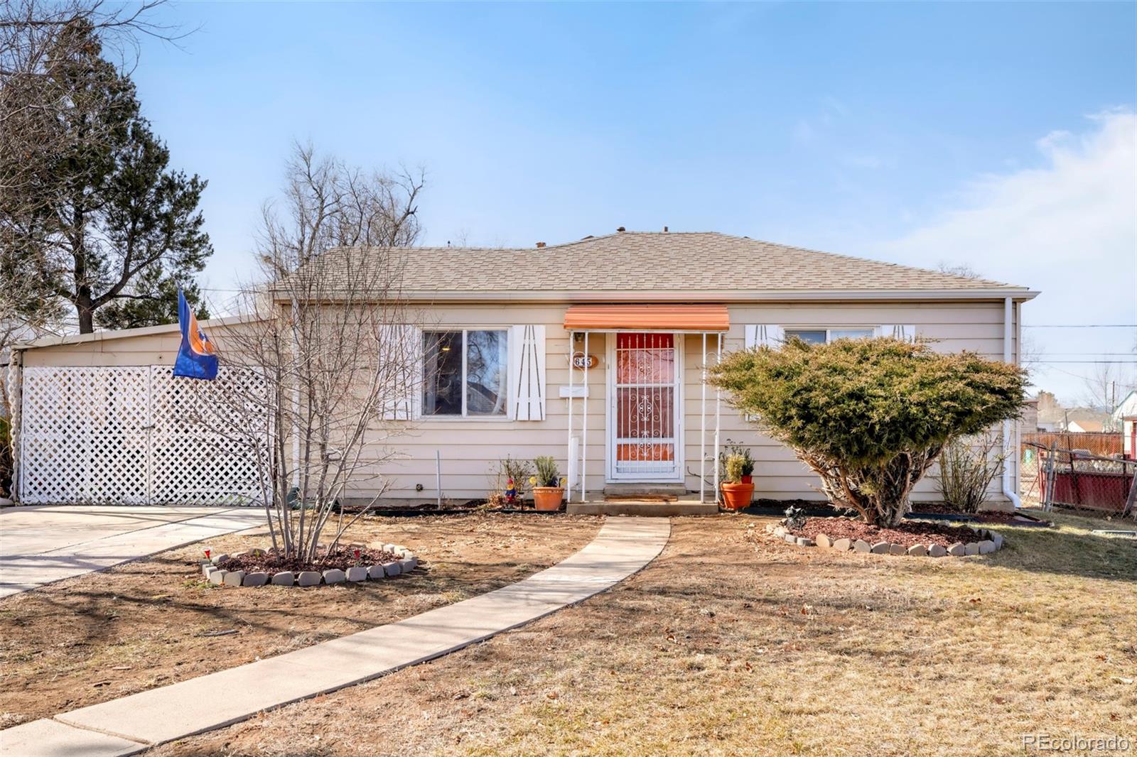 MLS Image #0 for 645 s pecos street,denver, Colorado