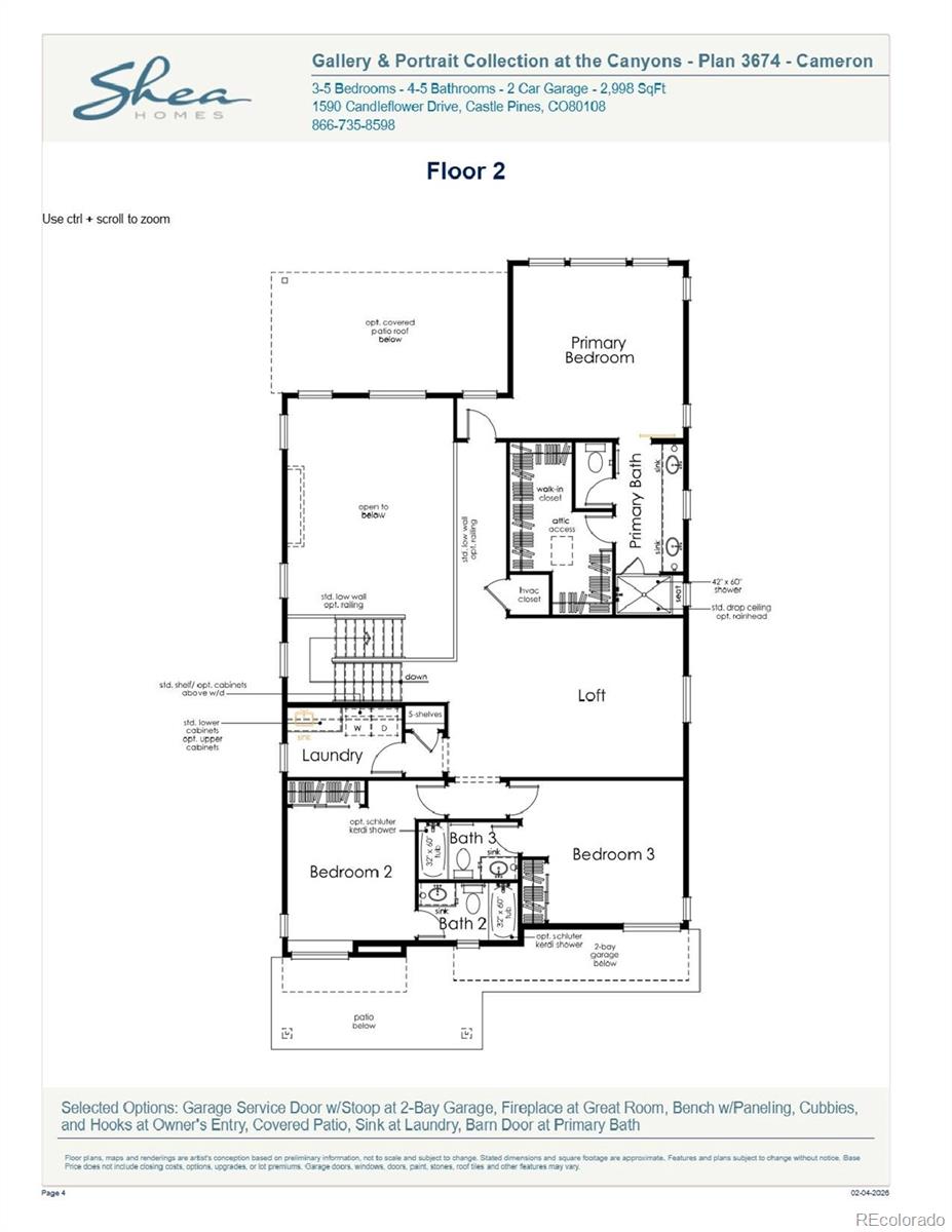 MLS Image #2 for 1264  stillspring lane,castle pines, Colorado