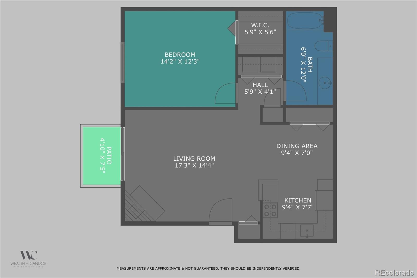 MLS Image #27 for 430  zang street 4-103,lakewood, Colorado