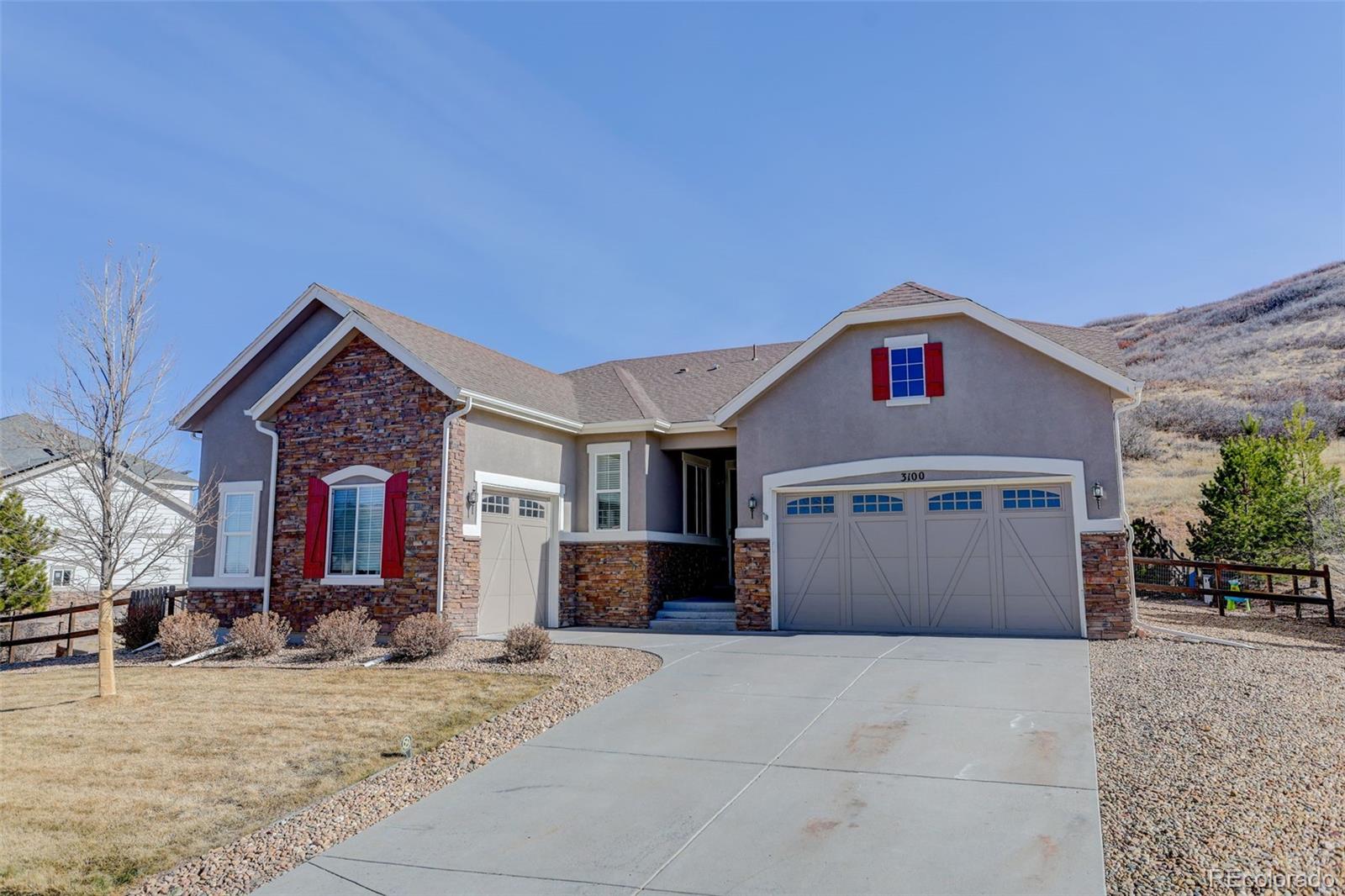 MLS Image #1 for 3100  mccracken lane,castle rock, Colorado