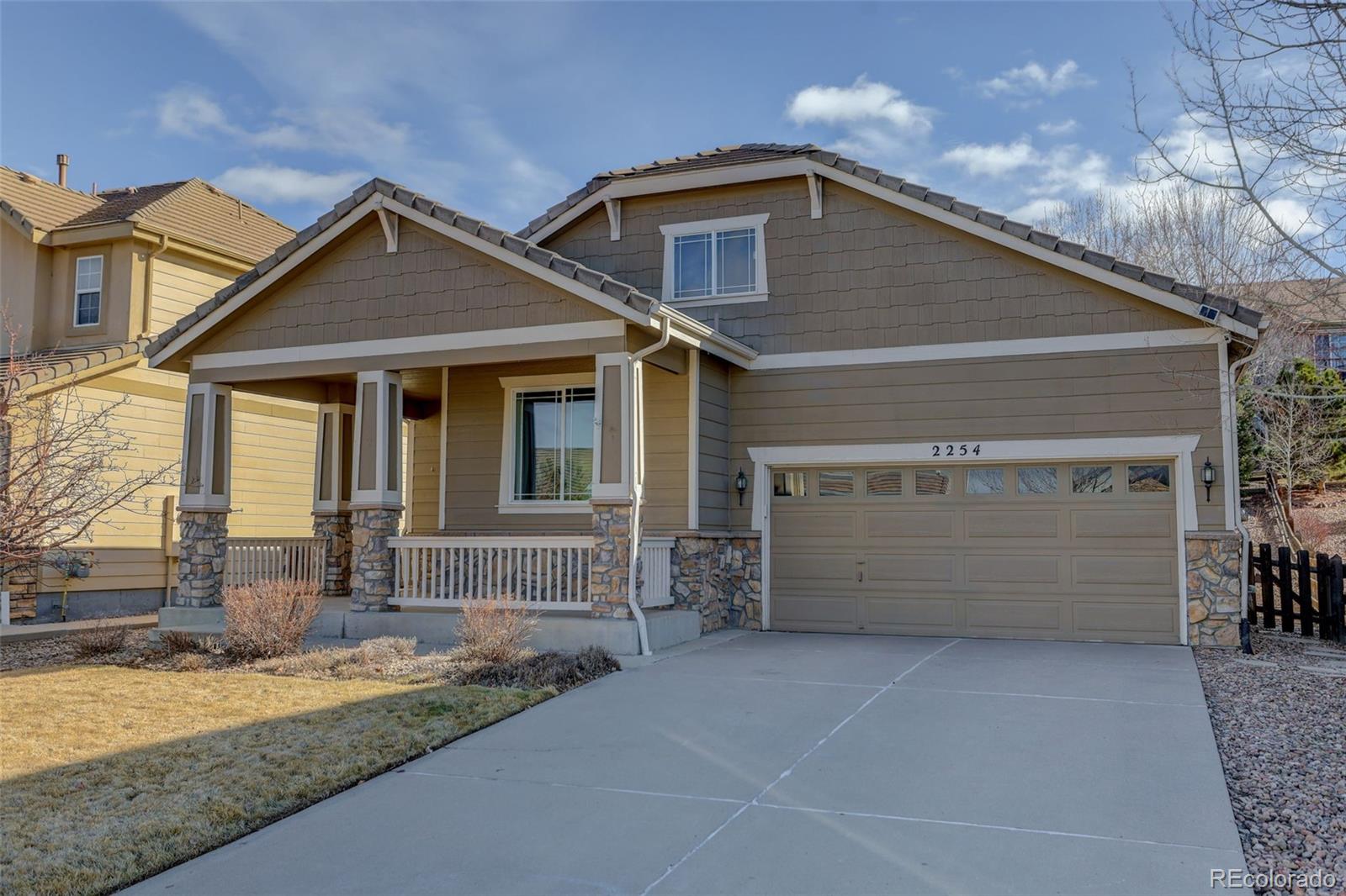 MLS Image #1 for 2254  broadleaf loop,castle rock, Colorado
