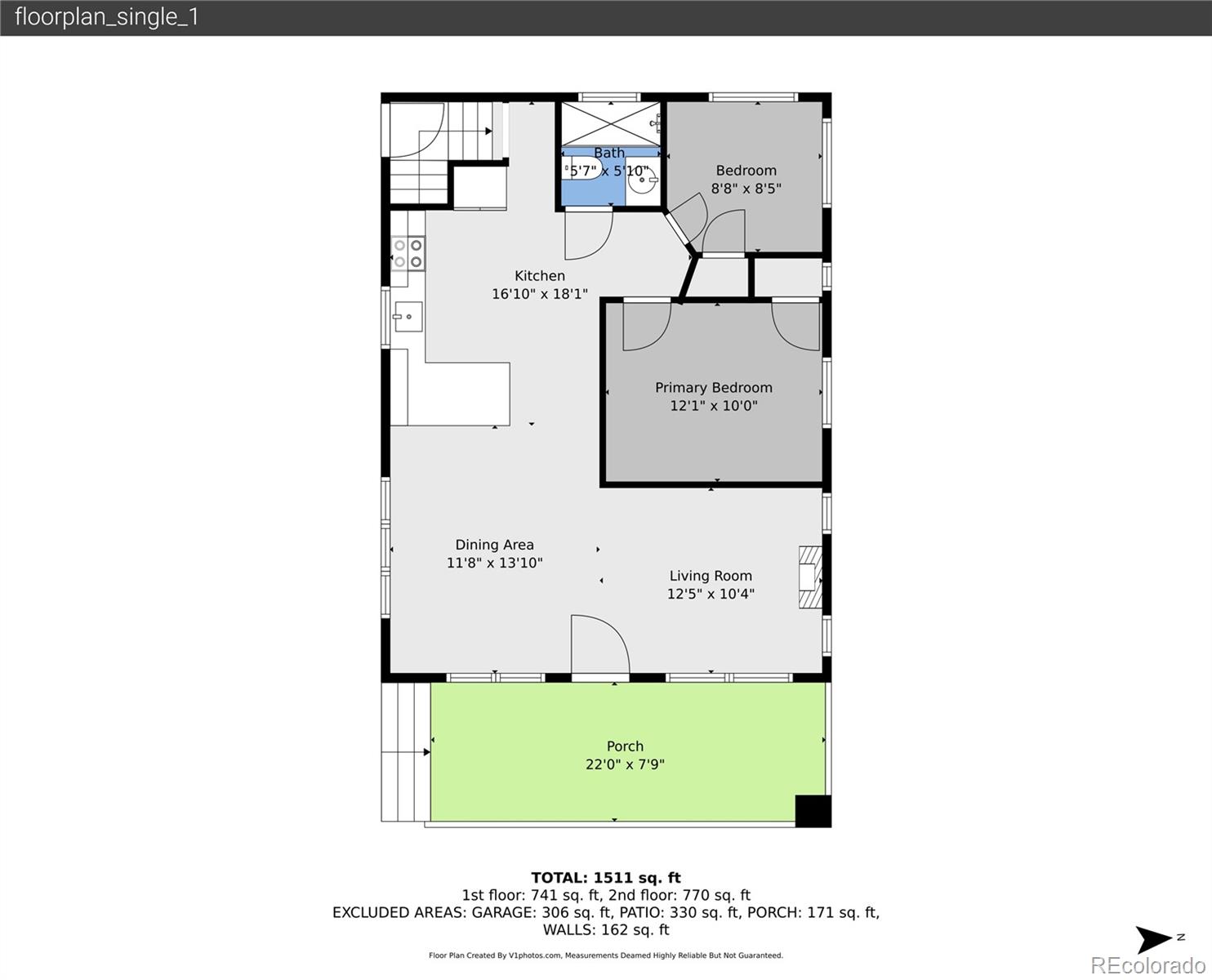 MLS Image #44 for 2839 n fillmore street,denver, Colorado