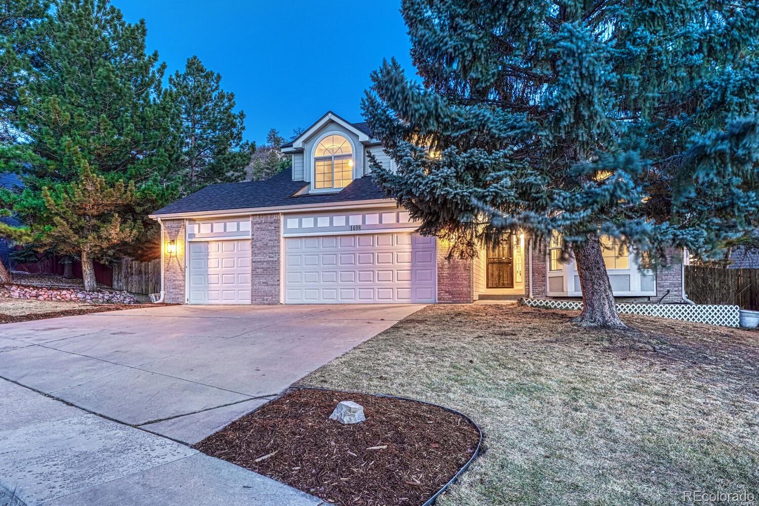 MLS Image #1 for 1408  pinyon drive,castle rock, Colorado