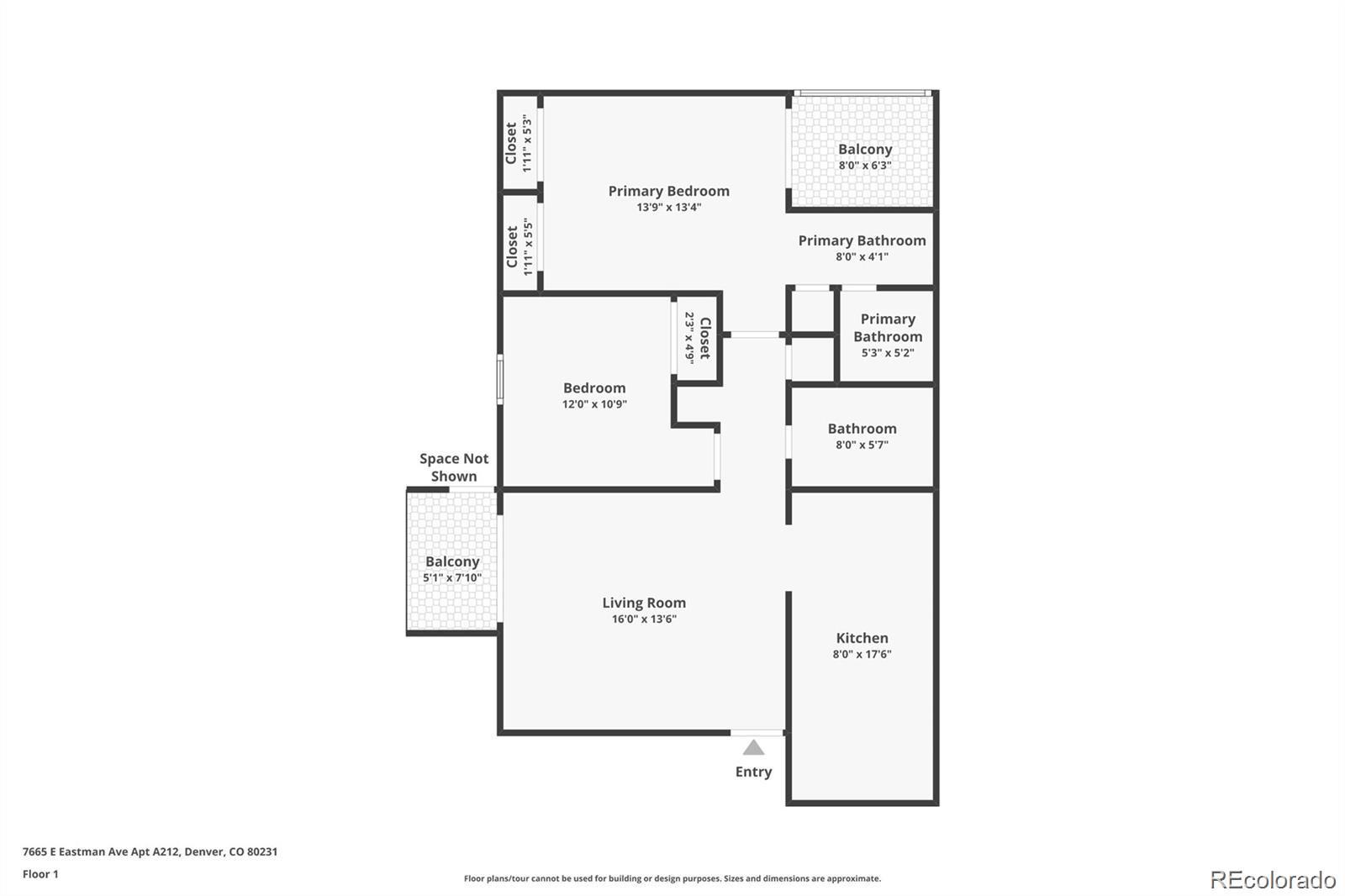 MLS Image #27 for 7665 e eastman avenue 212a,denver, Colorado