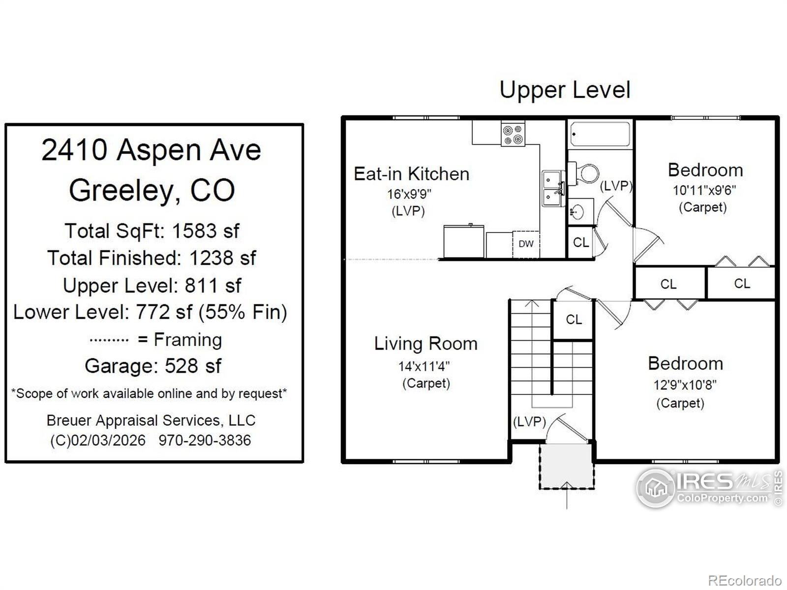 MLS Image #3 for 2410  aspen avenue,greeley, Colorado