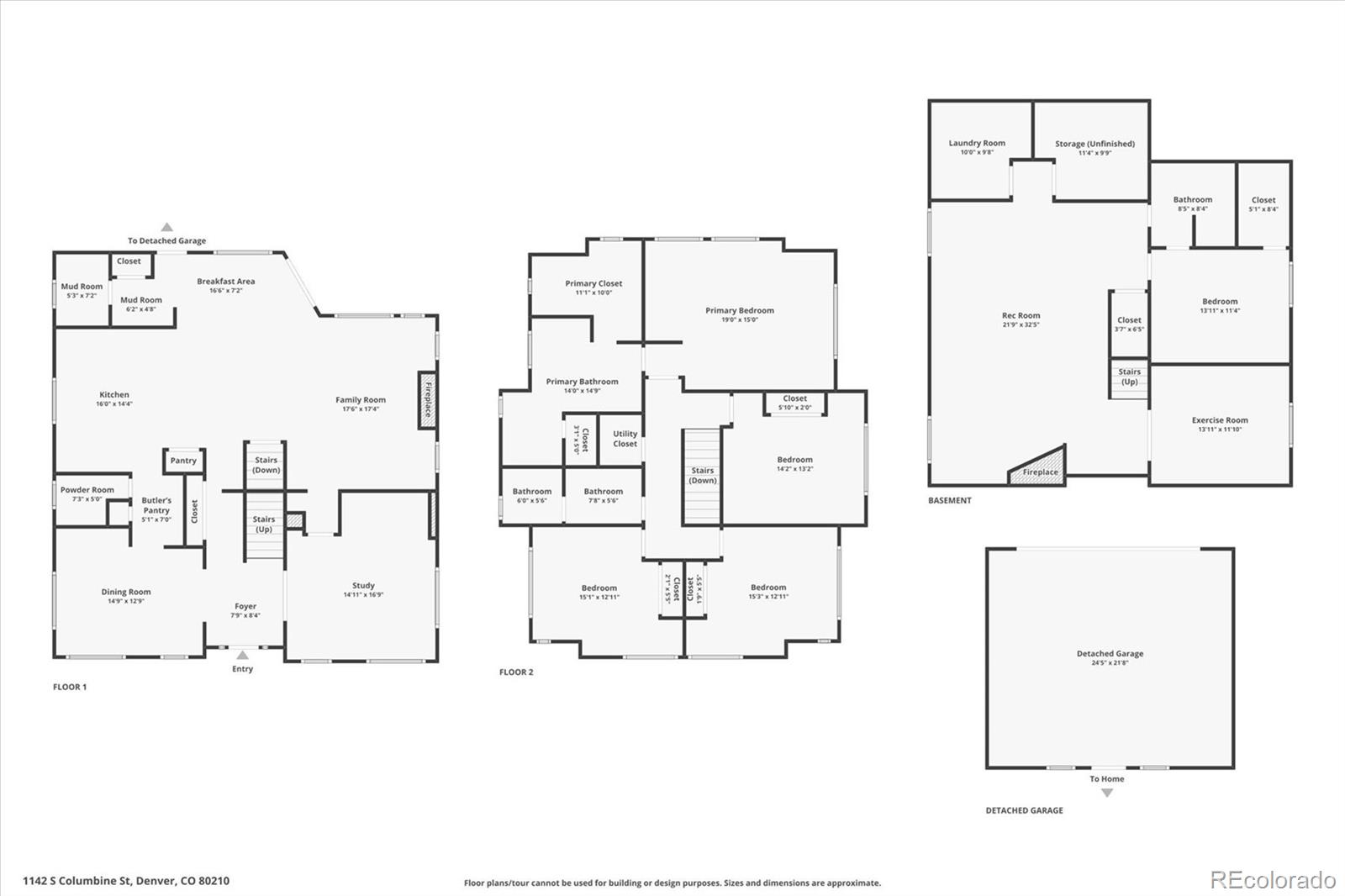 MLS Image #44 for 1142 s columbine street,denver, Colorado