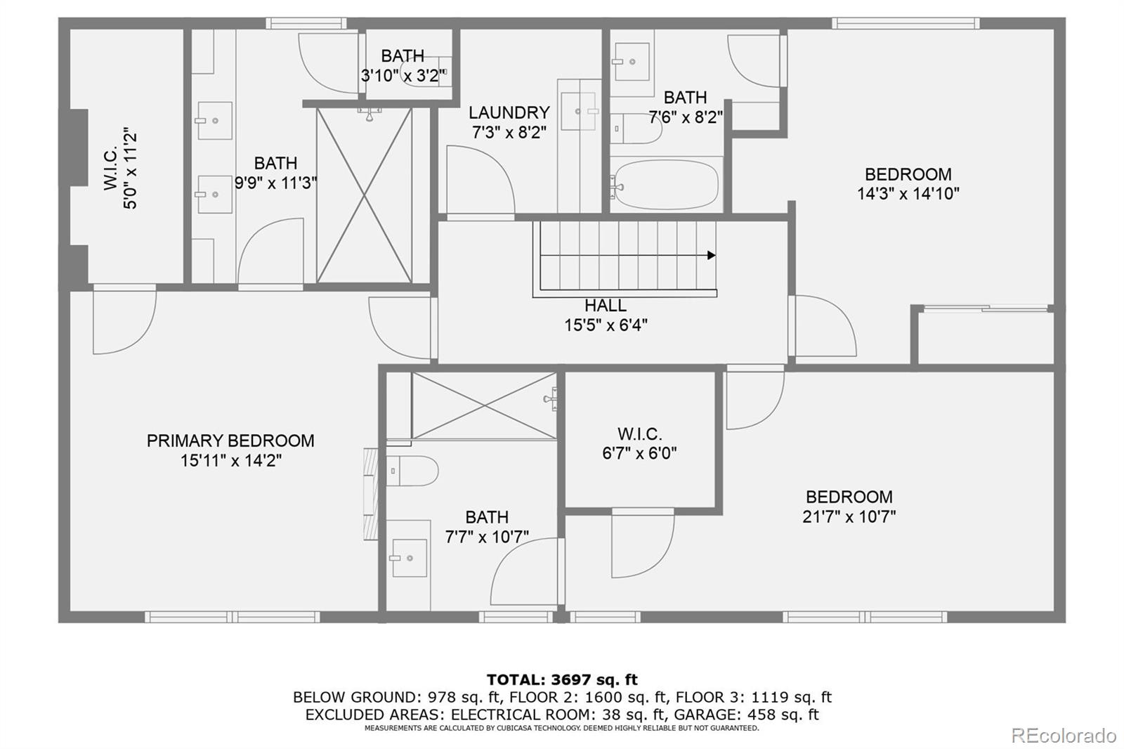 MLS Image #45 for 4055 s niagara way,denver, Colorado