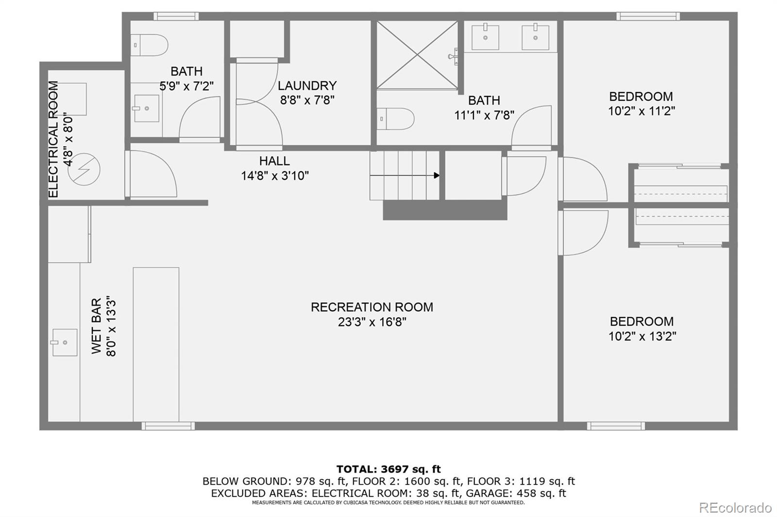 MLS Image #46 for 4055 s niagara way,denver, Colorado