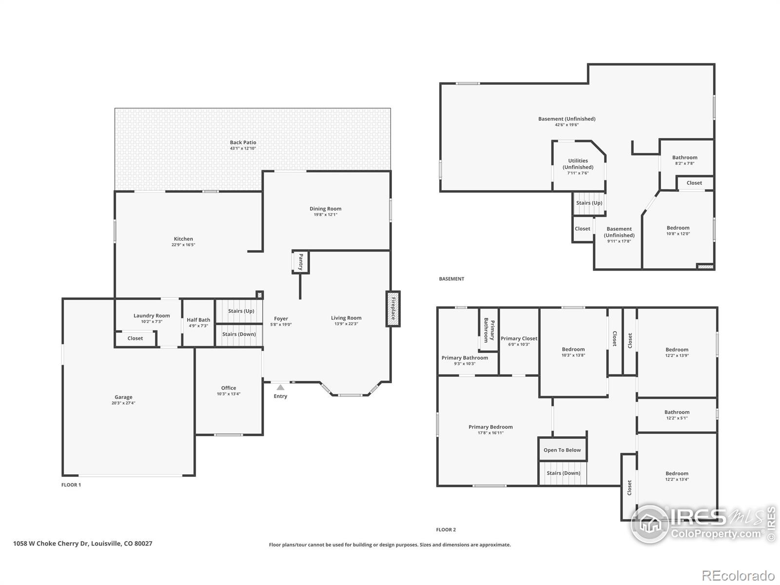 MLS Image #43 for 1058 w choke cherry drive,louisville, Colorado