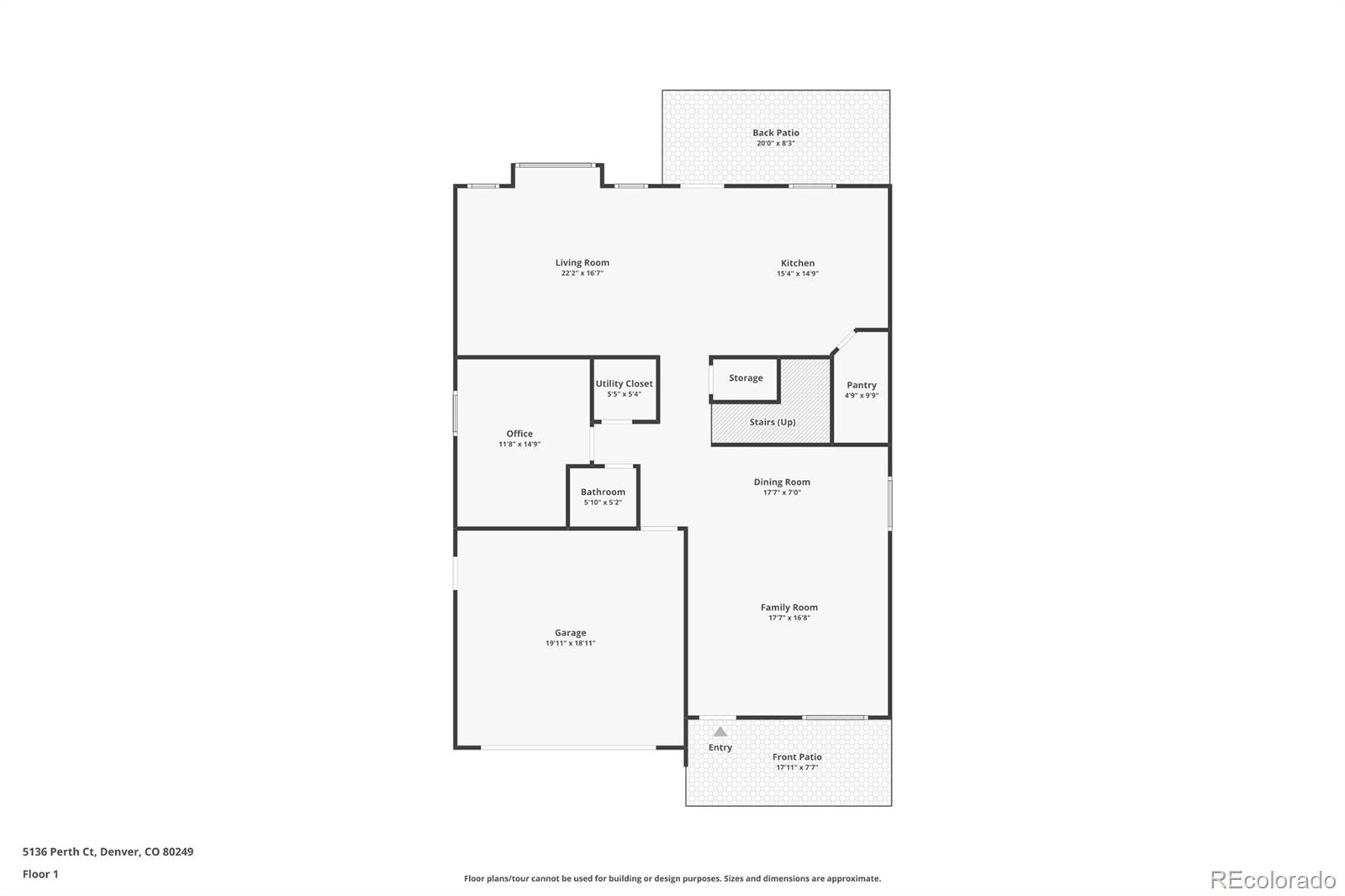 MLS Image #44 for 5136  perth court,denver, Colorado
