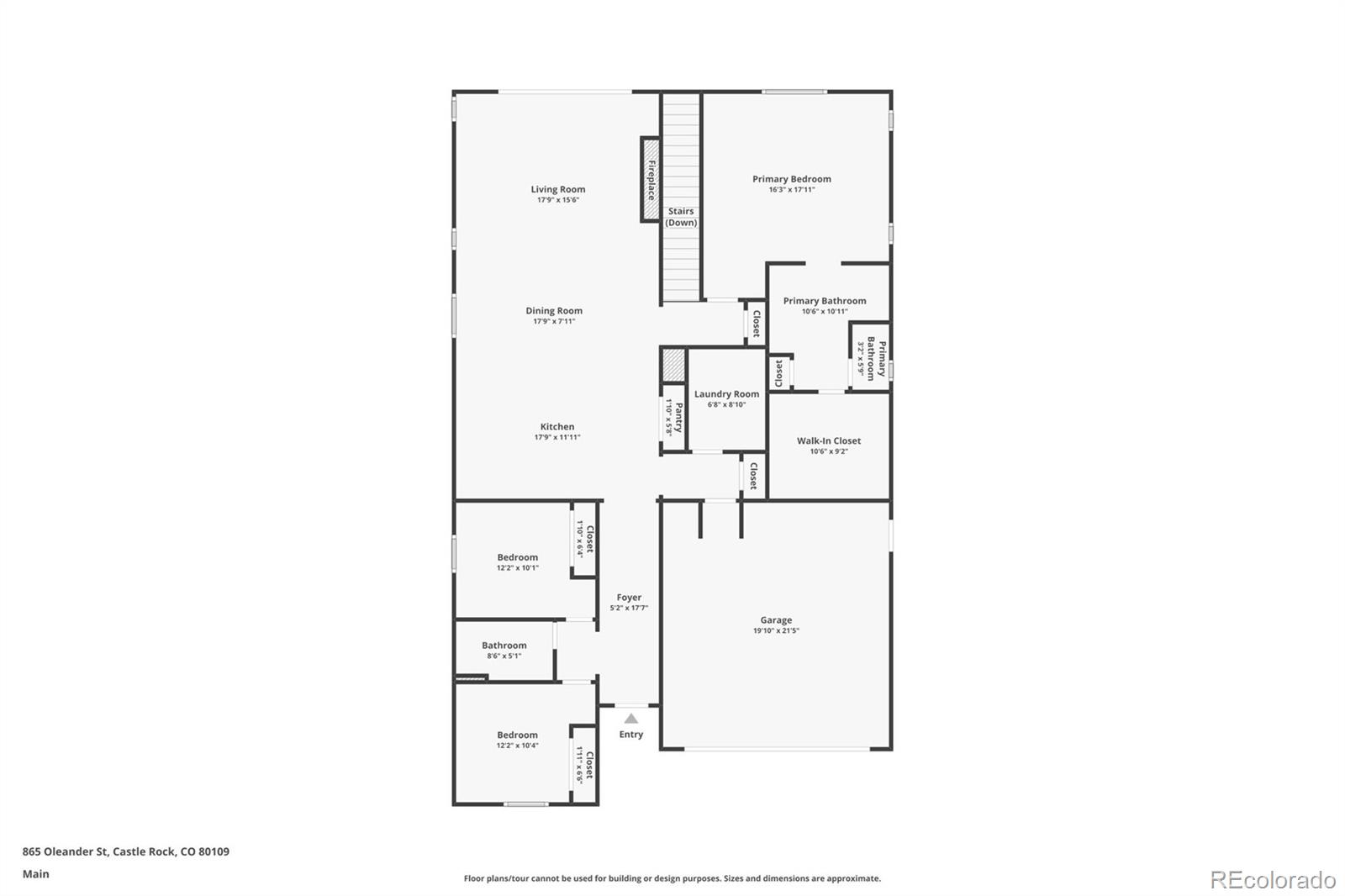 MLS Image #49 for 865  oleander street,castle rock, Colorado