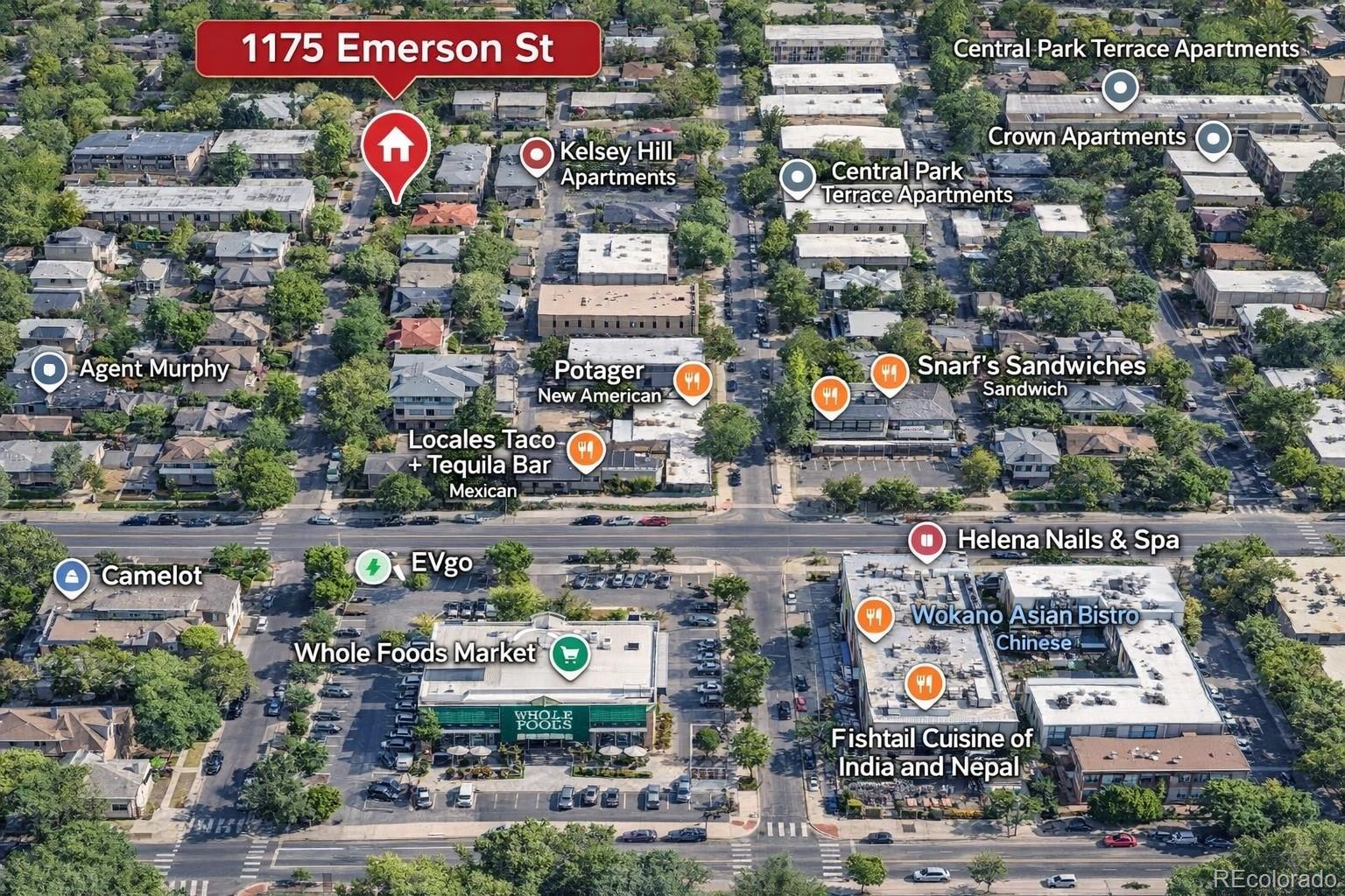 MLS Image #43 for 1175 n emerson street 211,denver, Colorado