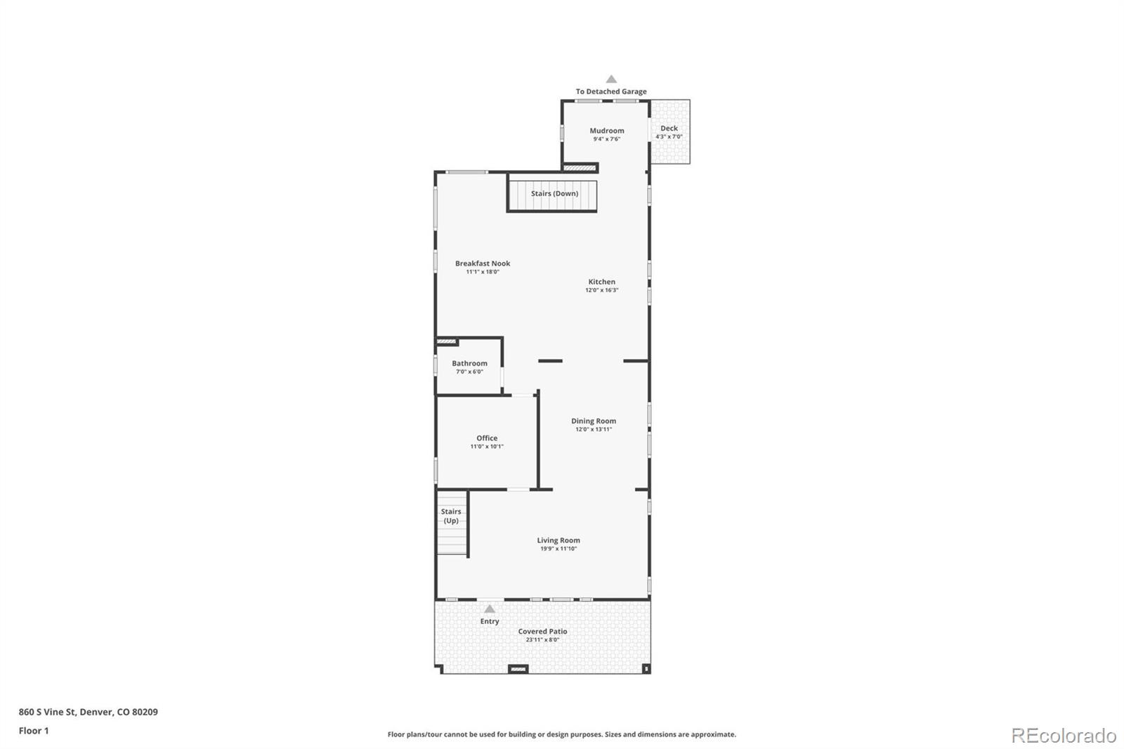 MLS Image #39 for 860 s vine street,denver, Colorado
