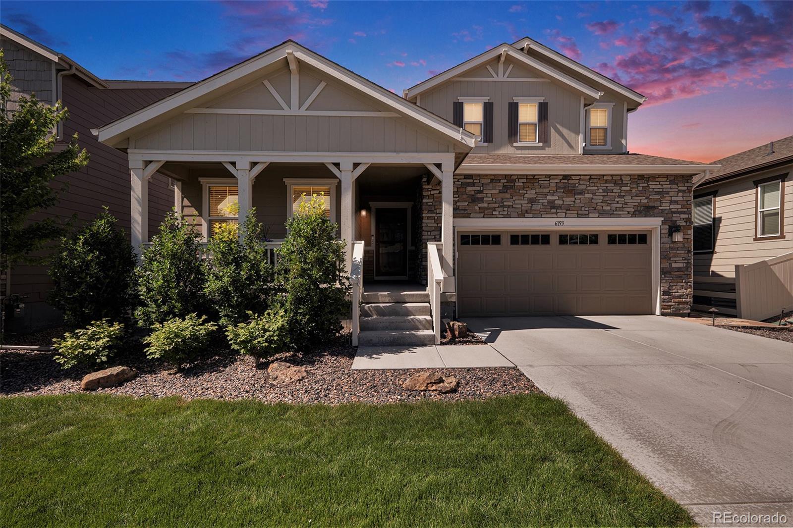 MLS Image #1 for 6193  saddle bow avenue,parker, Colorado