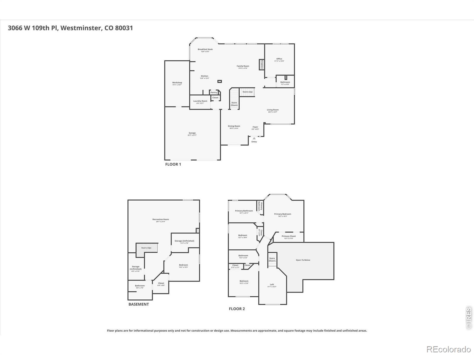 MLS Image #42 for 3066 w 109th place,westminster, Colorado