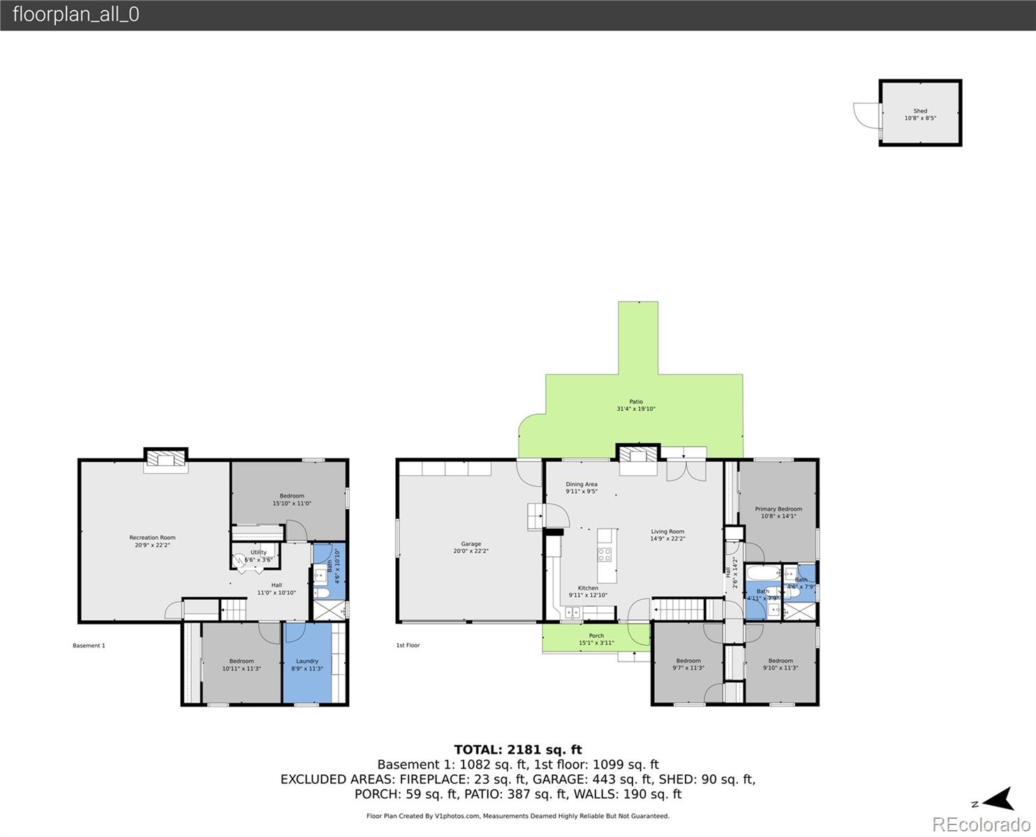 MLS Image #49 for 2720 s reed street,denver, Colorado
