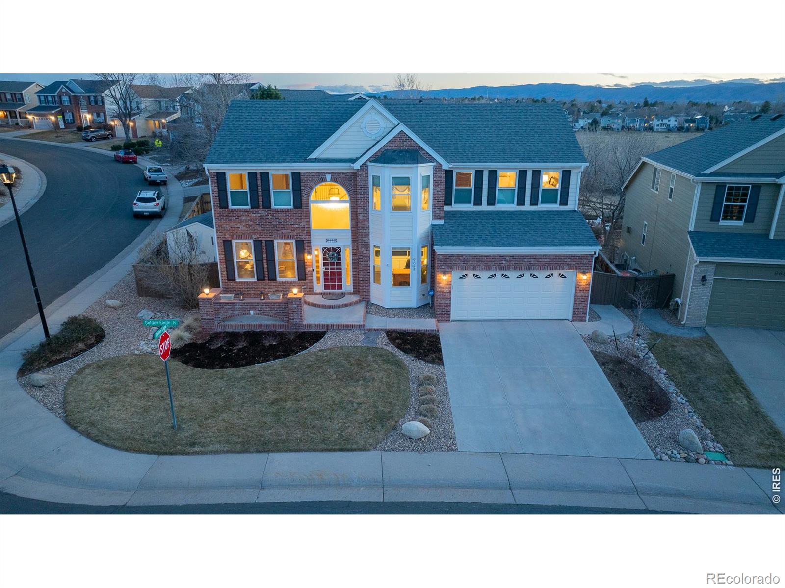 MLS Image #1 for 9695  golden eagle place,highlands ranch, Colorado