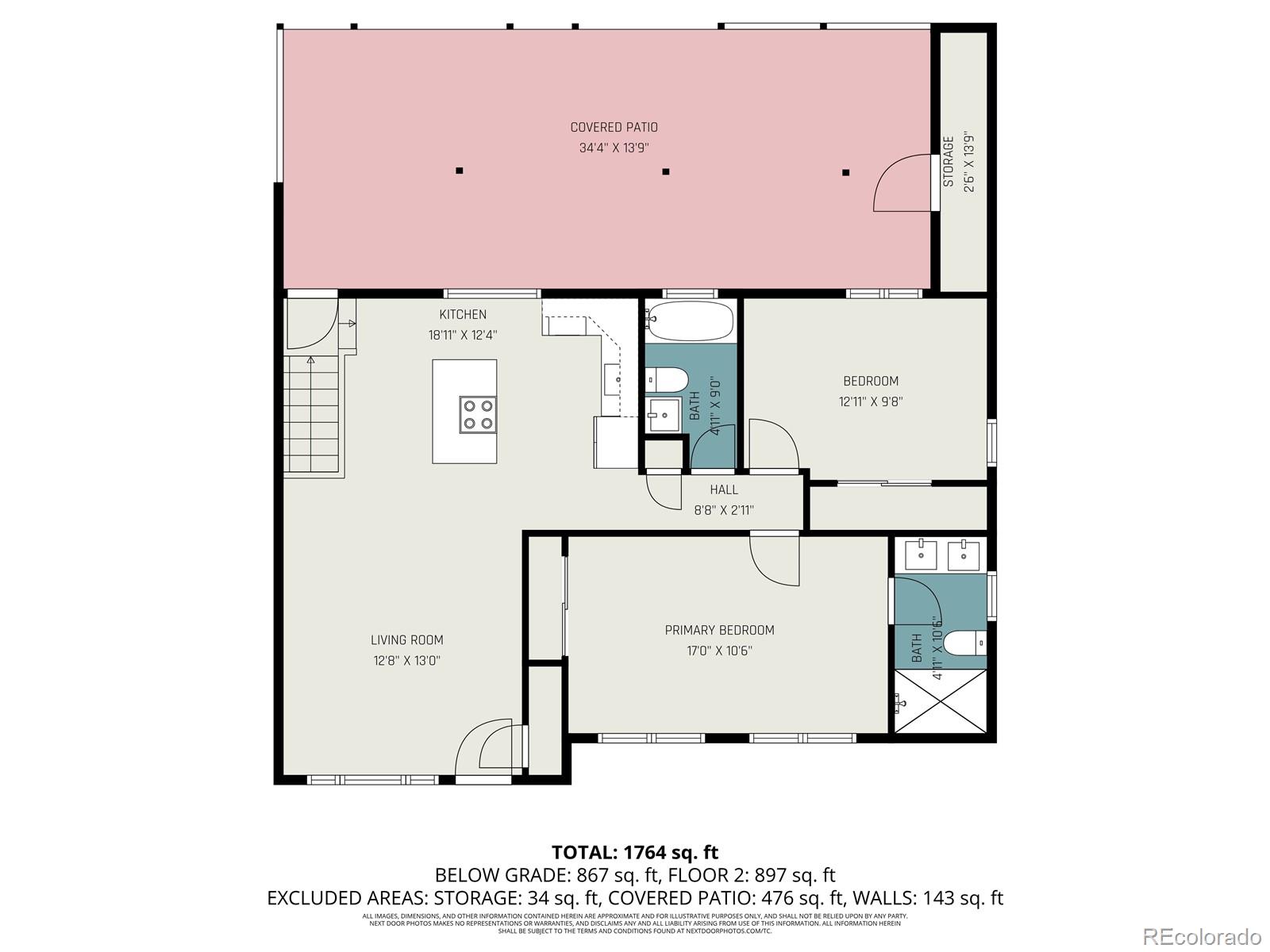 MLS Image #26 for 49 s utica street,denver, Colorado