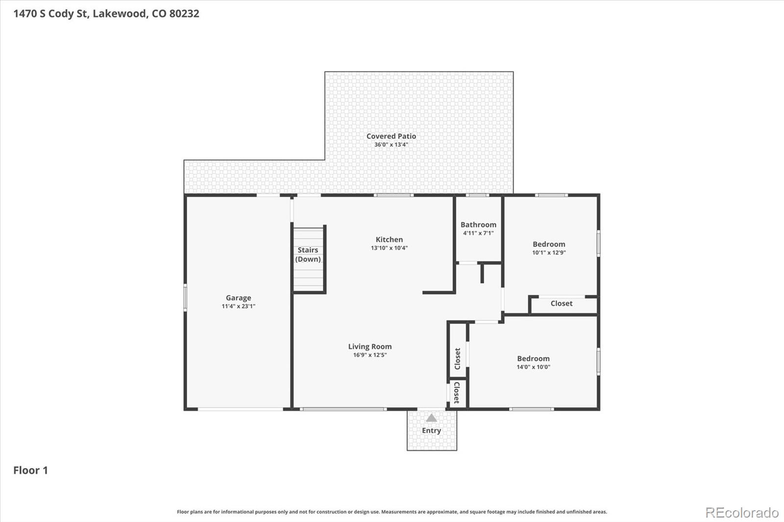 MLS Image #25 for 1470 s cody street,lakewood, Colorado
