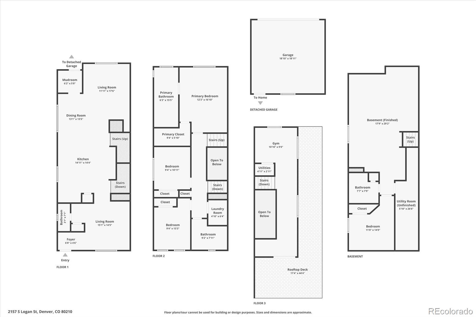 MLS Image #28 for 2157 s logan street,denver, Colorado