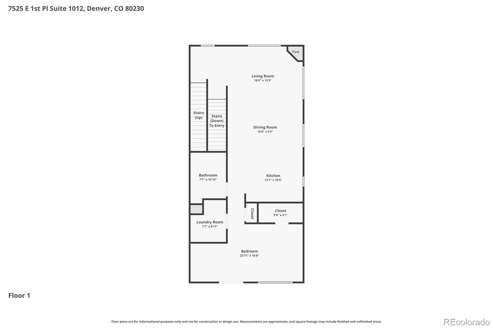 MLS Image #43 for 7525 e 1st place 1012,denver, Colorado