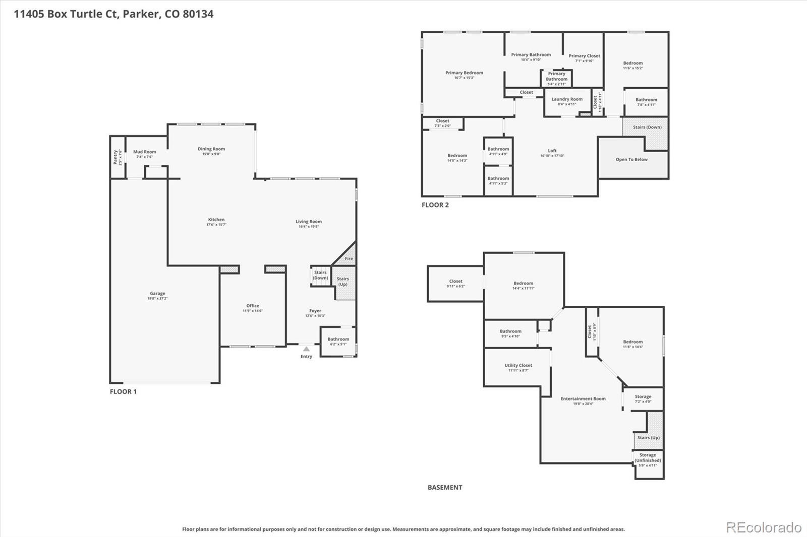 MLS Image #44 for 11405  box turtle court,parker, Colorado