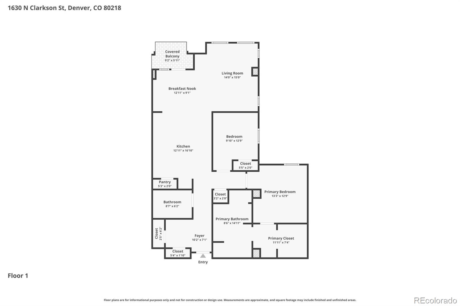 MLS Image #23 for 1630 n clarkson street 216,denver, Colorado