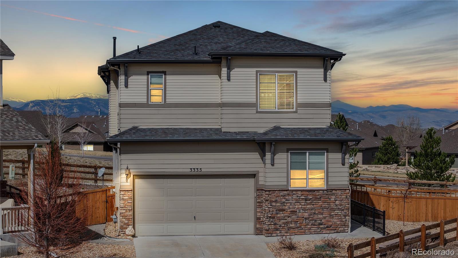 MLS Image #0 for 3335  youngheart way,castle rock, Colorado
