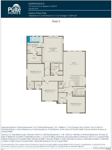 MLS Image #2 for 39890  congress lane,elizabeth, Colorado