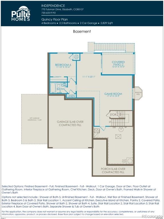 MLS Image #3 for 39890  congress lane,elizabeth, Colorado