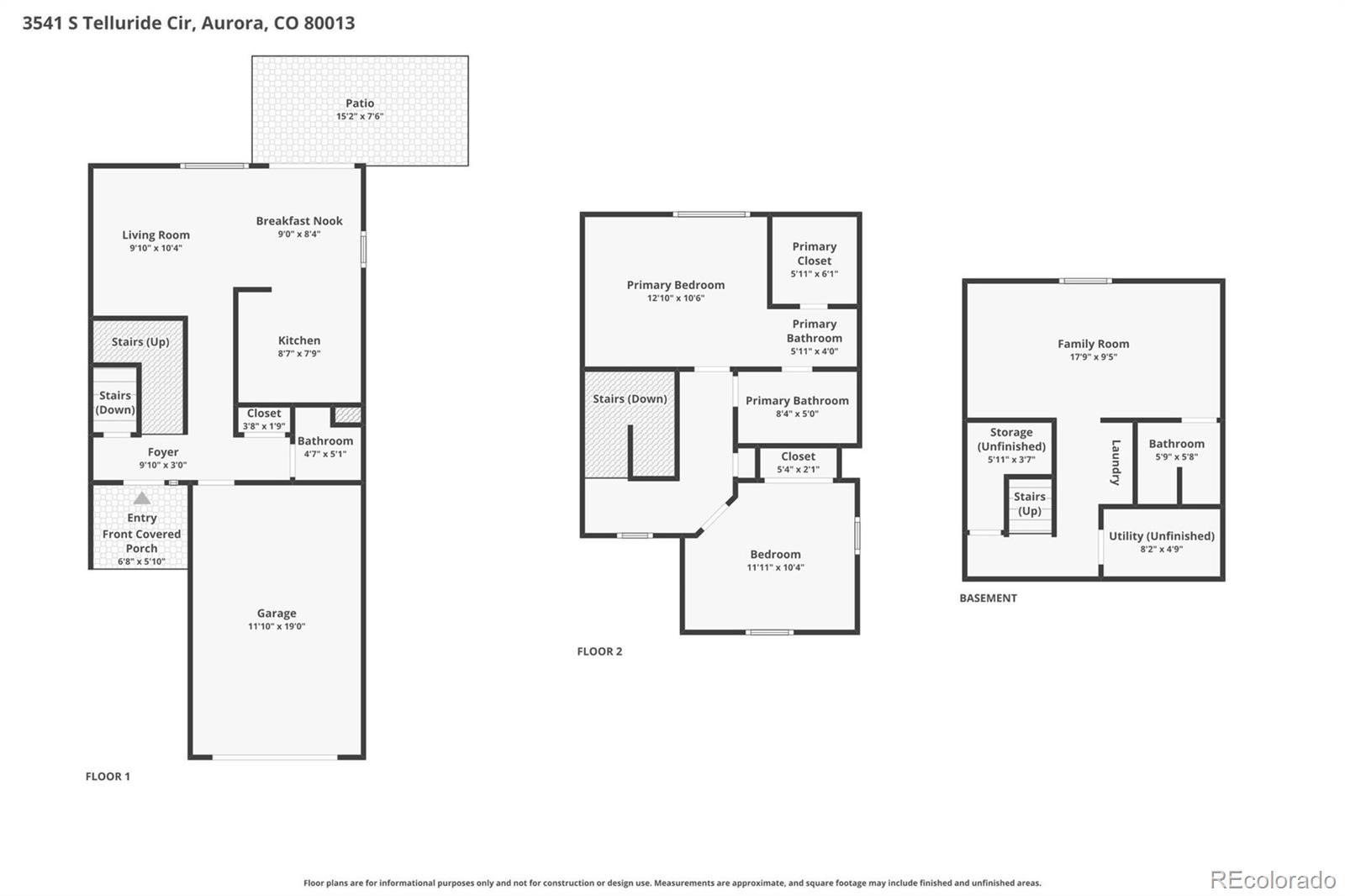 MLS Image #32 for 3541 s telluride circle a,aurora, Colorado