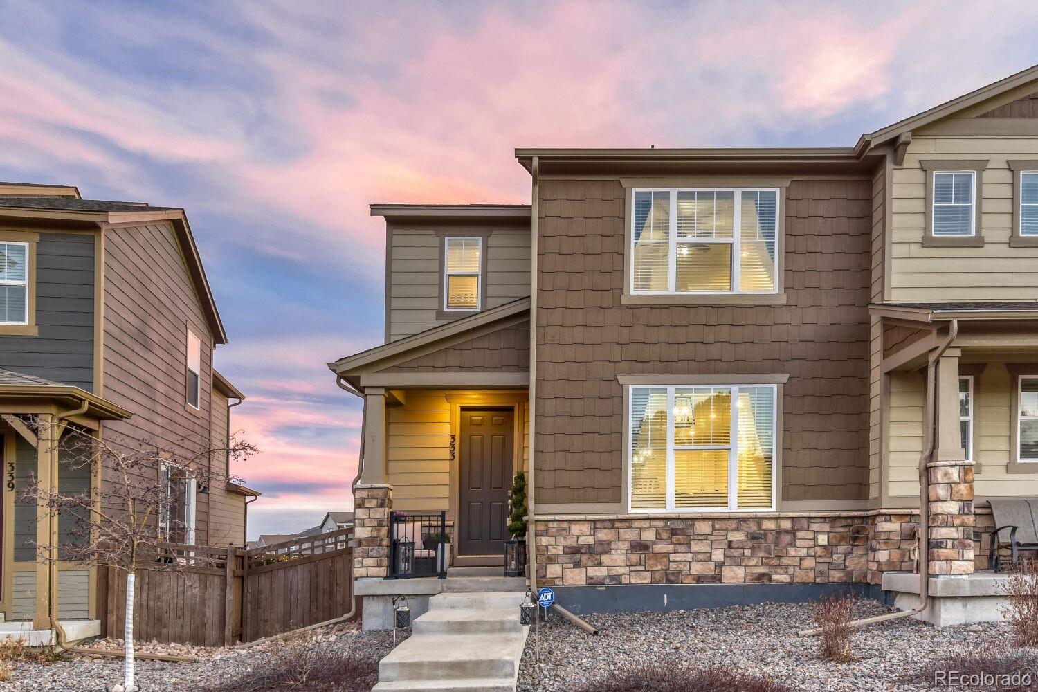 MLS Image #0 for 333  courtfield way,castle pines, Colorado