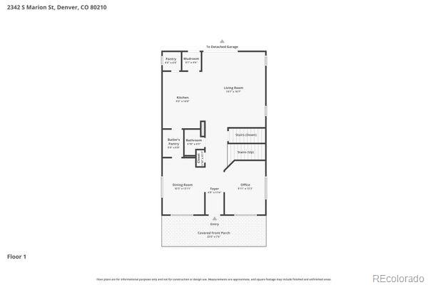 MLS Image #24 for 2342 s marion street,denver, Colorado