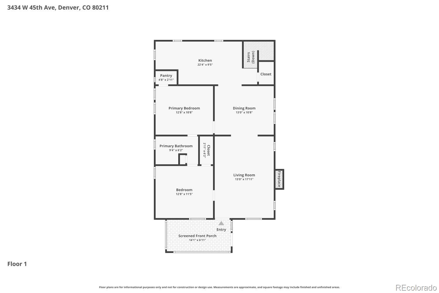 MLS Image #26 for 3434 w 45th avenue,denver, Colorado