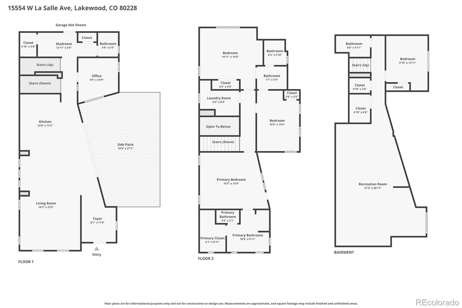 MLS Image #44 for 15554 w la salle avenue,lakewood, Colorado