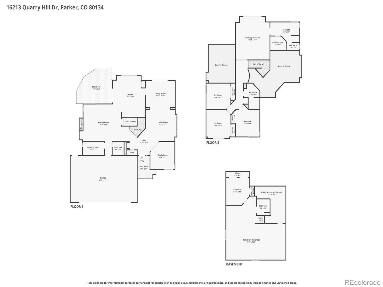 MLS Image #31 for 16213  quarry hill drive,parker, Colorado