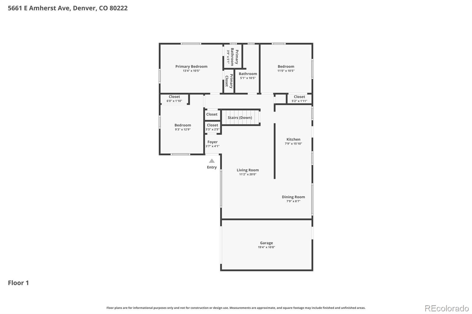 MLS Image #25 for 5661 e amherst avenue,denver, Colorado