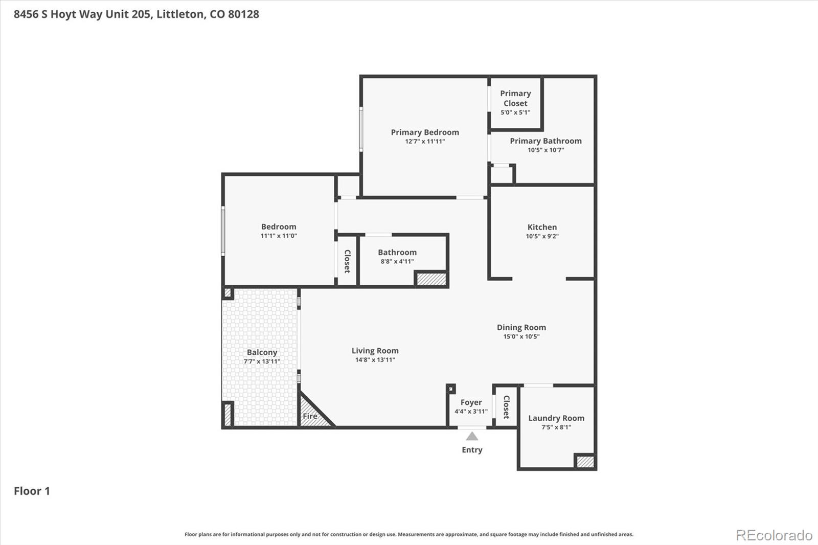 MLS Image #27 for 8456 s hoyt way 205,littleton, Colorado